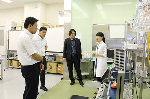 京都文教高等学校から西村進路指導部長らが来学され 見学会を実施しました 17年 新着情報 大阪電気通信大学