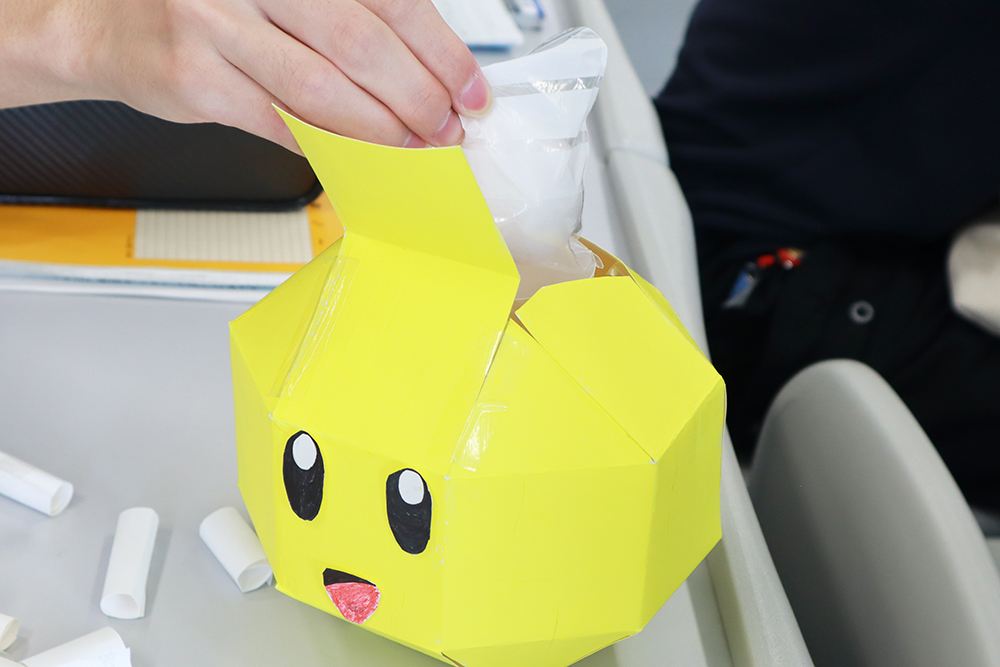 卵を守る装置を作れ！基礎理工学科が卵落としコンテストを開催します