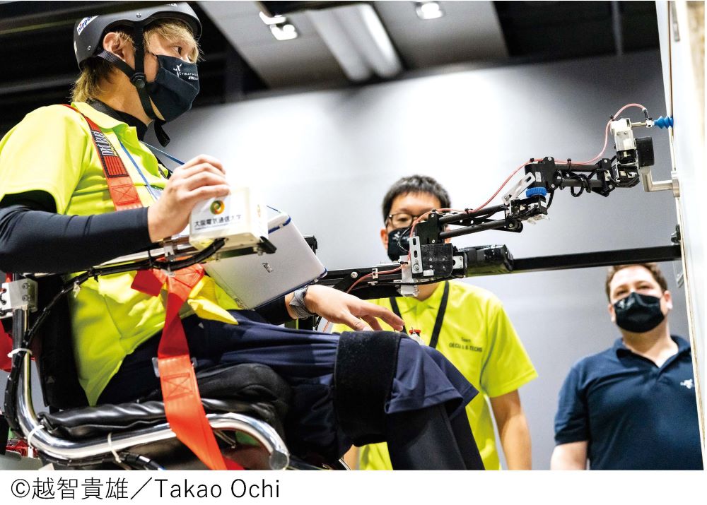 大阪電気通信大学RPwheelプロジェクトチームが「CYBATHLON