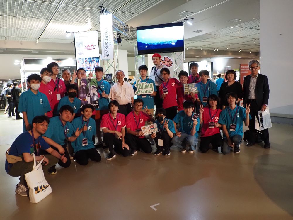 日本最大級のインディーゲームの祭典「BitSummit Drift」に本学ブース