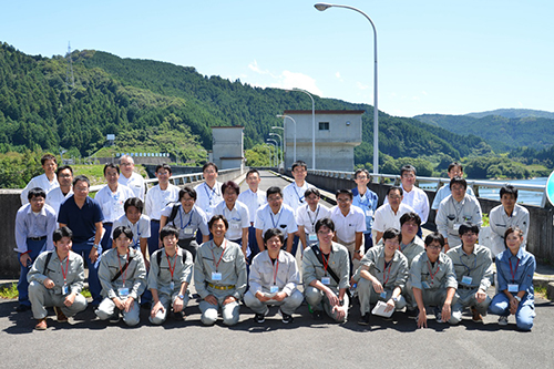 中田研究室が布目ダム（奈良市）にて実地調査実験および講演会などを行いました | 環境科学科 | OECU JOURNAL
