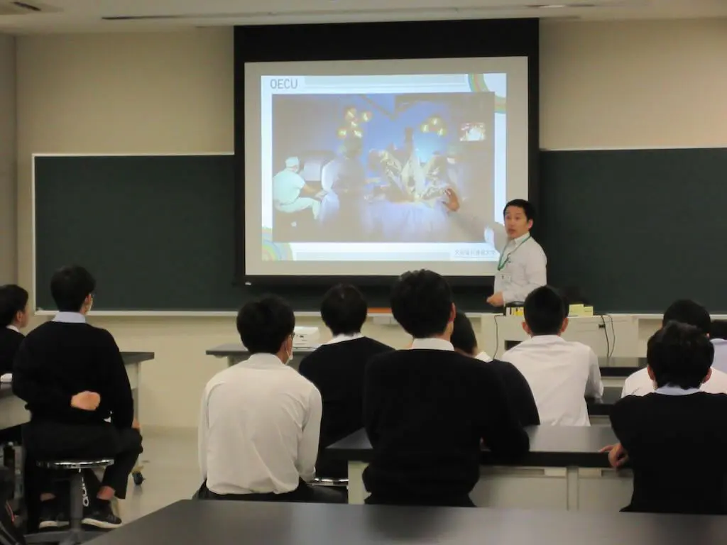 茨木工科高等学校の高校生見学会