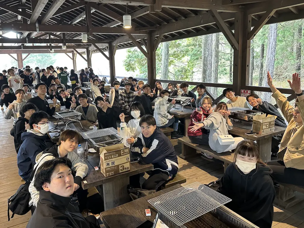 バーベキュー開始直前の写真