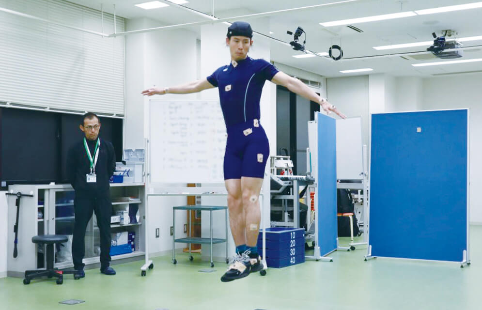現役アスリートの運動解析を支援