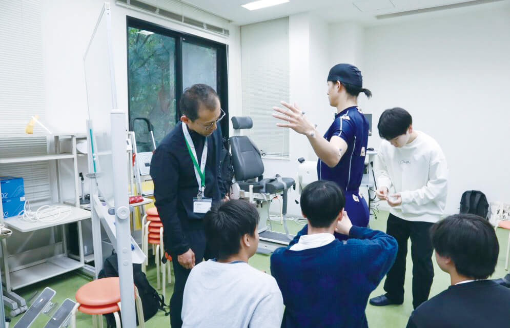 現役アスリートの運動解析を支援