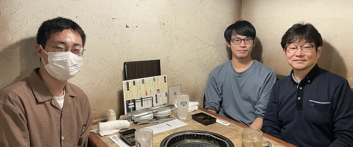 場所を変えてのアプリ開発の打ち合わせ