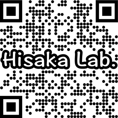 日坂研究室のホームページリンク用QRコード