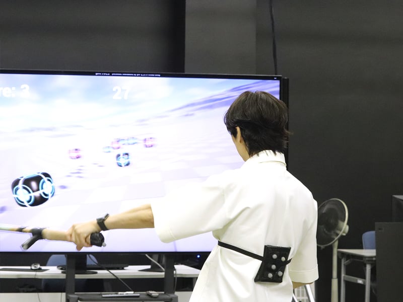 モーションキャプチャー技術を使ったゲームに挑戦!…