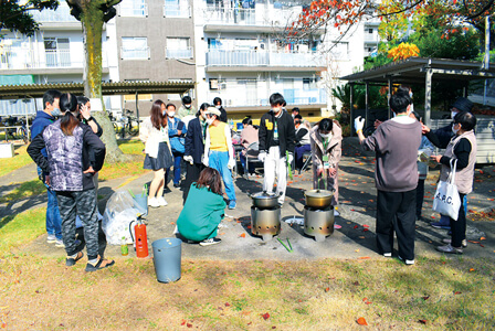 団地と竈と住民